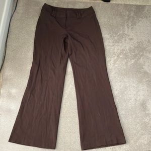 Apt. 9 brown dress pants size 6
